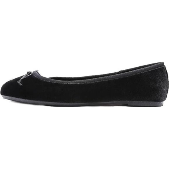 FEVERSOLE Women's Ultra Soft Memory Foam Cushioned Faux Suede Ballet Flats Sz 9 - Picture 3 of 5